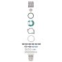 FEL PRO GASKETS CS 26574 Engine Conversion Gasket Set