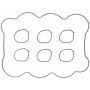 FEL PRO GASKETS MS 90812 Fuel Injection Plenum Gasket Set