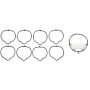 FEL PRO GASKETS MS 96945 Engine Intake Manifold Gasket Set