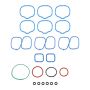 FEL PRO GASKETS MS 97118 Engine Intake Manifold Gasket Set