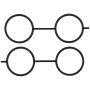 FEL PRO GASKETS MS 97182 Fuel Injection Plenum Gasket Set