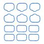 FEL PRO GASKETS MS 97204 Engine Intake Manifold Gasket Set