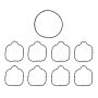 FEL PRO GASKETS MS 97251 Engine Intake Manifold Gasket Set