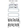 FEL PRO GASKETS MS 98004 T Engine Intake Manifold Gasket Set