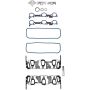 FEL PRO GASKETS MS 98004 T Engine Intake Manifold Gasket Set