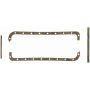 FEL PRO GASKETS OS 10040 C Engine Oil Pan Gasket Set Blue Stripe cork-rubber