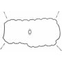 FEL PRO GASKETS OS 30545 R Engine Oil Pan Gasket Set PermaDry molded rubber, Oil Pan SnapUps Included