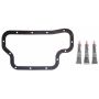 FEL PRO GASKETS OS 30737 Engine Oil Pan Gasket Set High-temperature Rubber-coated fiber