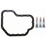 FEL PRO GASKETS OS 30742 Engine Oil Pan Gasket Set High-temperature Rubber-coated fiber