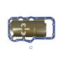 FEL PRO GASKETS OS 30743 R Engine Oil Pan Gasket Set PermaDry molded rubber