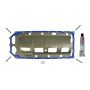 FEL PRO GASKETS OS 30750 R Engine Oil Pan Gasket Set PermaDry molded rubber, Oil Pan SnapUps Included