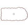 FEL PRO GASKETS OS 30773 R Engine Oil Pan Gasket Set PermaDry molded rubber