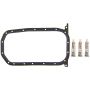 FEL PRO GASKETS OS 30780 Engine Oil Pan Gasket Set High-temperature Rubber-coated fiber