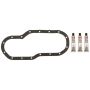 FEL PRO GASKETS OS 30803 Engine Oil Pan Gasket Set High-temperature Rubber-coated fiber