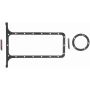 FEL PRO GASKETS OS 34004 Engine Oil Pan Gasket Set 18 Bolt Hole Two Piece Gasket