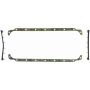 FEL PRO GASKETS OS 6566 C-1 Engine Oil Pan Gasket Set Blue Stripe cork-rubber