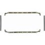 FEL PRO GASKETS OS 6566 C Engine Oil Pan Gasket Set Blue Stripe cork-rubber