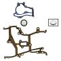 FEL PRO GASKETS TCS 46155 Engine Crankshaft Seal Kit