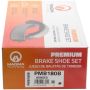 MAGMA BRAKE PMB180B MAGMA Premium PMB180B Bonded Brake Shoes