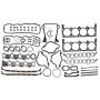 MAHLE FS3493F Engine Gasket Set
