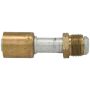Four Seasons 10112 Straight Male Flare, Aluminum, Standard Diameter Beadlock, A/C Fitting