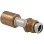 Four Seasons 10112 Straight Male Flare, Aluminum, Standard Diameter Beadlock, A/C Fitting