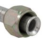 Four Seasons 10408 Straight Female Flare, Aluminum, Standard Diameter Beadlock, A/C Fitting