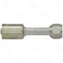Four Seasons 10408 Straight Female Flare, Aluminum, Standard Diameter Beadlock, A/C Fitting
