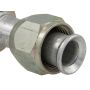 Four Seasons 10410 Straight Female Flare, Aluminum, Standard Diameter Beadlock, A/C Fitting