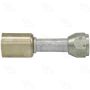 Four Seasons 10410 Straight Female Flare, Aluminum, Standard Diameter Beadlock, A/C Fitting