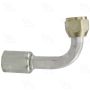 Four Seasons 10610 90 Degree Female Flare, Aluminum, Standard Diameter Beadlock, A/C Fitting