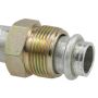 Four Seasons 10910 90 Degree Male O-Ring, Aluminum, Standard Diameter Beadlock, A/C Fitting