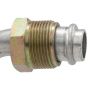 Four Seasons 10912 90 Degree Male O-Ring, Aluminum, Standard Diameter Beadlock, A/C Fitting