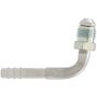 Four Seasons 11306 90 Degree Male Flare, Aluminum, Standard Diameter Barb and Clamp, A/C Fitting