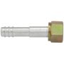 Four Seasons 12010 Straight Female O-Ring, Aluminum, Standard Diameter Barb and Clamp, A/C Fitting