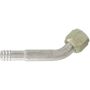 Four Seasons 12112 45 Degree Female O-Ring, Aluminum, Standard Diameter Barb and Clamp, A/C Fitting