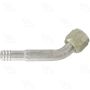 Four Seasons 12112 45 Degree Female O-Ring, Aluminum, Standard Diameter Barb and Clamp, A/C Fitting