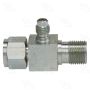Four Seasons 12196 Female O-Ring to Male Insert O-Ring with R12 Service Port, Steel, Adapter