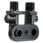 Four Seasons 12199 #8 MIO Discharge, #10 MIO Suction 90 Degree Compressor Manifold