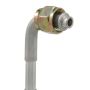 Four Seasons 12206 90 Degree Female O-Ring, Aluminum, Standard Diameter Barb and Clamp, A/C Fitting