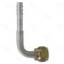 Four Seasons 12206 90 Degree Female O-Ring, Aluminum, Standard Diameter Barb and Clamp, A/C Fitting