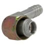 Four Seasons 12210 90 Degree Female O-Ring, Aluminum, Standard Diameter Barb and Clamp, A/C Fitting