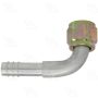 Four Seasons 12210 90 Degree Female O-Ring, Aluminum, Standard Diameter Barb and Clamp, A/C Fitting
