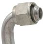 Four Seasons 12212 90 Degree Female O-Ring, Aluminum, Standard Diameter Barb and Clamp, A/C Fitting