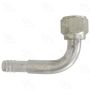 Four Seasons 12212 90 Degree Female O-Ring, Aluminum, Standard Diameter Barb and Clamp, A/C Fitting
