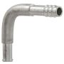 Four Seasons 12328 90 Degree In-line Splicer, Aluminum, Standard Diameter Barb and Clamp, A/C Fitting