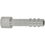 Four Seasons 12381 Braze-On Hose Connector (outer), Steel, Standard Diameter Barb and Clamp