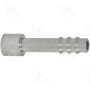 Four Seasons 12381 Braze-On Hose Connector (outer), Steel, Standard Diameter Barb and Clamp