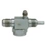 Four Seasons 12779 90 Degree Rotolock to Male Flare with R12 Service Port, Steel, Service Valve Adapter
