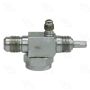 Four Seasons 12779 90 Degree Rotolock to Male Flare with R12 Service Port, Steel, Service Valve Adapter